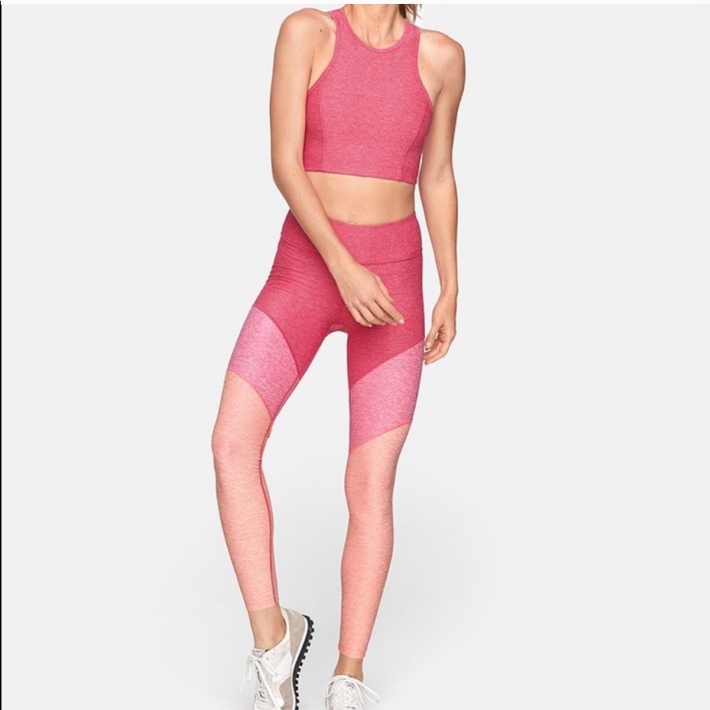 Outdoor Voices Pink Flamingo Set Size S